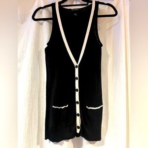 White House Black Market Vest